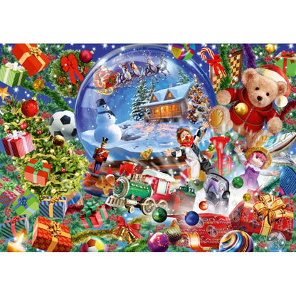 Bluebird Christmas Globe 1000 Piece Puzzle image 1