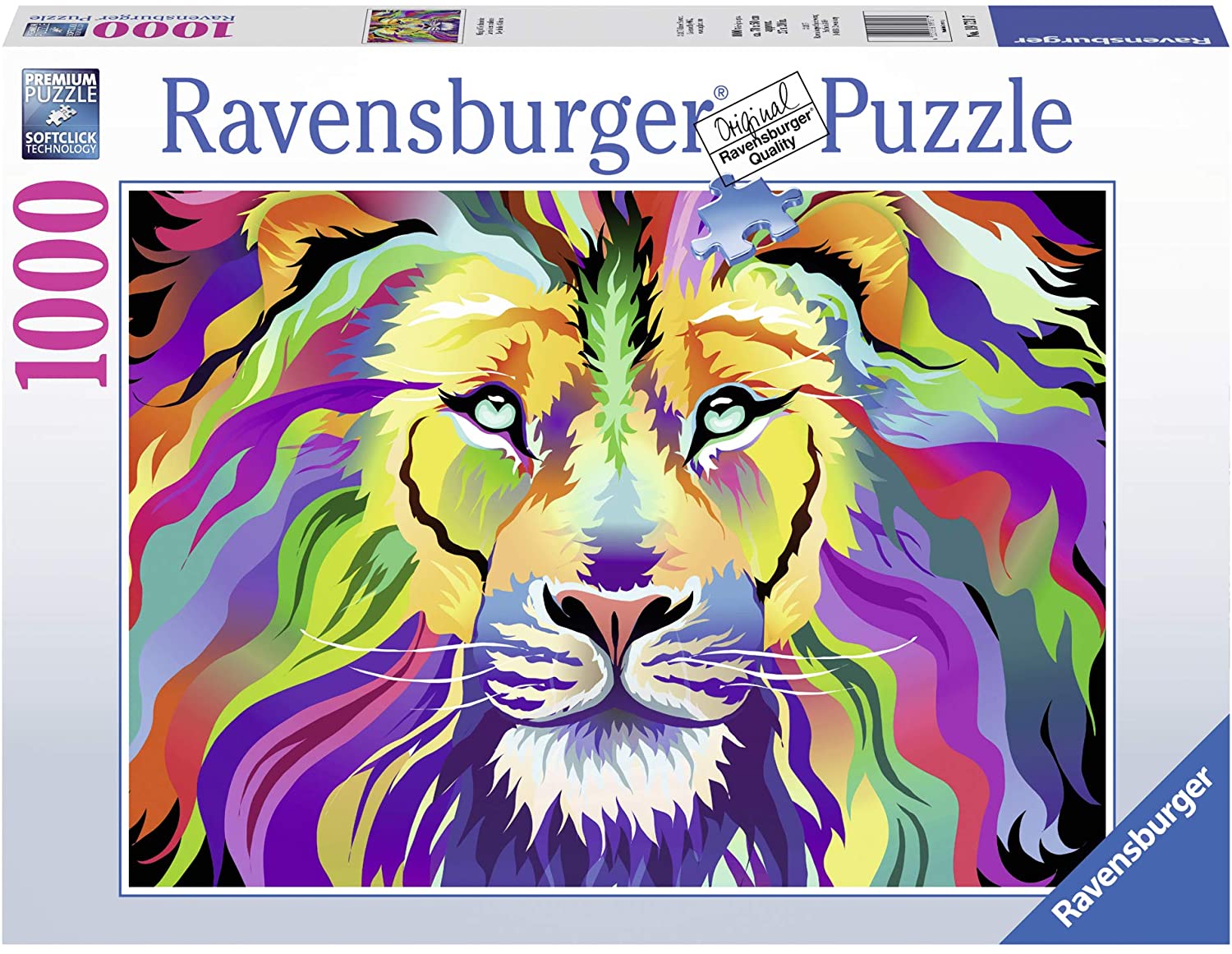 Ravensburger Aimee Stewart King of Technicolor 1000 Piece Puzzle image 0