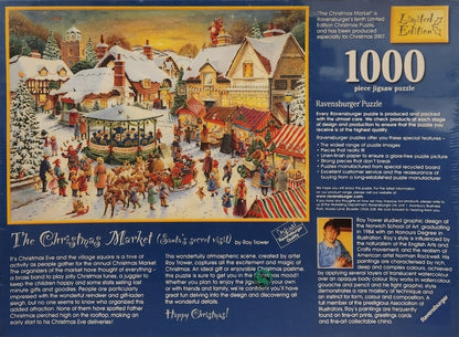 Ravensburger Limited Edition The Christmas Market 1000 Piece Puzzle image 2