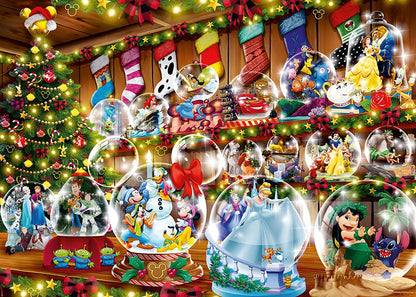 Ravensburger Disney Christmas Snowglobe Paradise 1000 Piece Puzzle image 1