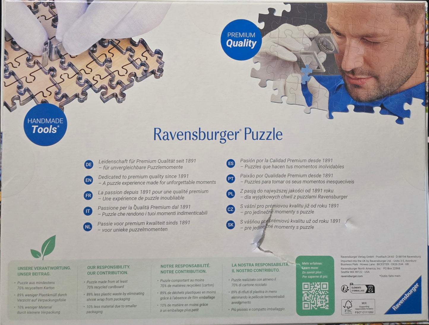 Ravensburger Gelini Underwater Fun 1000 Piece Puzzle