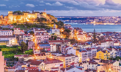 Ravensburger Lisbon & Sao Jorge Castle 1000 Piece Puzzle image 1