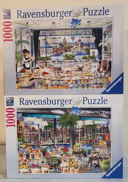 Ravensburger Wanderlust Collection Puzzle Bundle (2) image 0