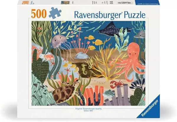 Ravensburger Ocean Whimsy 500 Piece Puzzle image 0