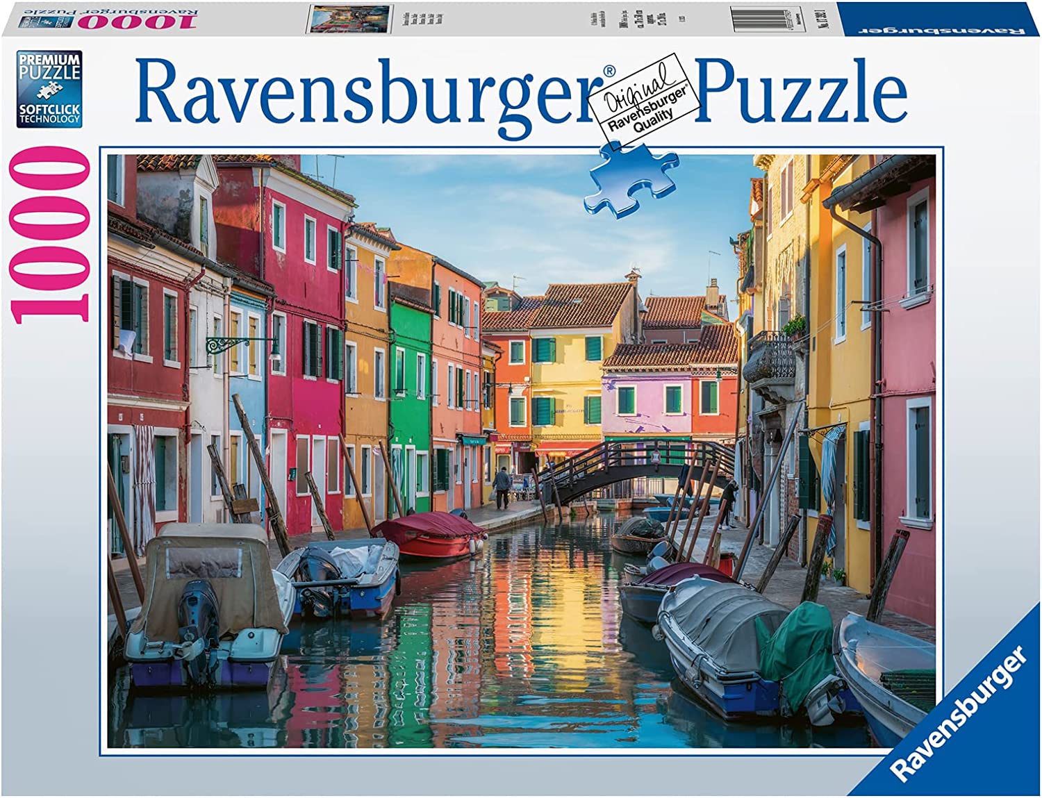 Ravensburger Burano, Italy 1000 Piece Puzzle image 0