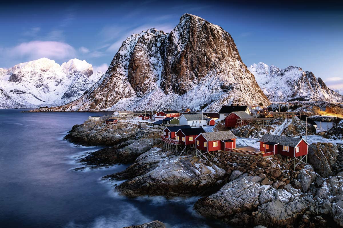 Ravensburger Hamnoy, Lofoten 3000 Piece Puzzle image 1
