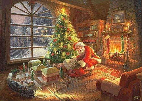 Schmidt Limited Christmas Edition Santa Is Here 1000 Piece Puzzle image 1