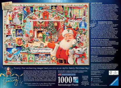 Ravensburger Christmas Is Coming Limited Edition 1000 Piece Puzzle image 1
