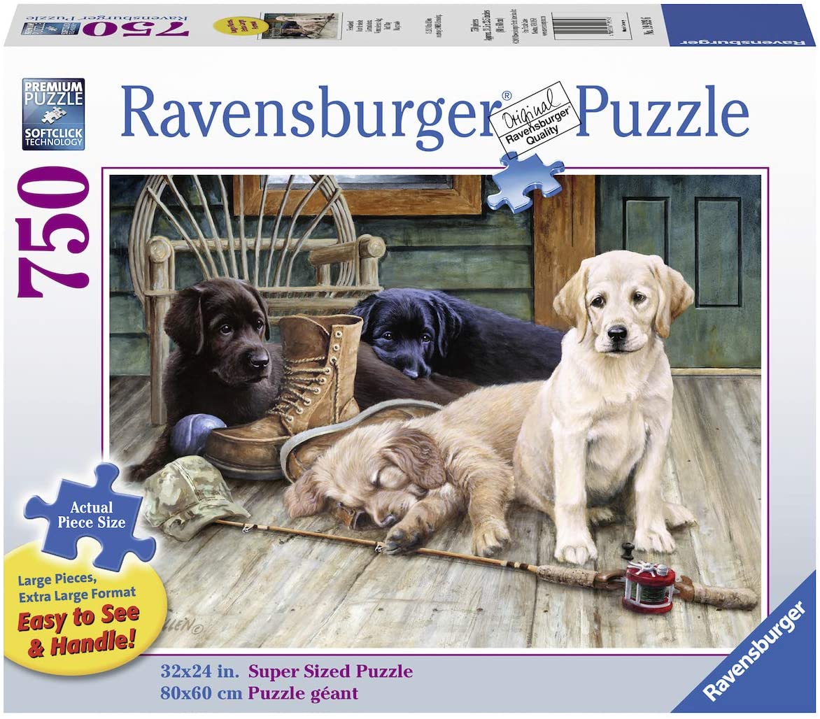 Ravensburger Ruff Day 750 Large Piece Format Puzzle image 0