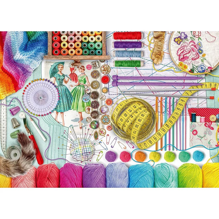 Ravensburger Do It Yourself Needlework 1000 Piece Puzzle image 1