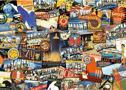 Ravensburger Road Trip USA 1000 Piece Puzzle image 1
