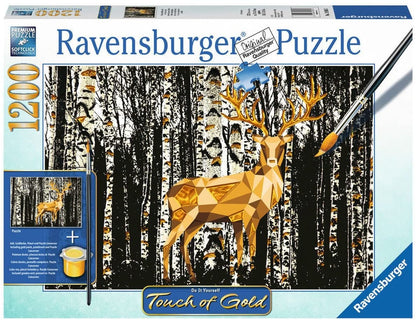 Ravensburger Deer in the Birch Forest 1200 Piece Puzzle image 0