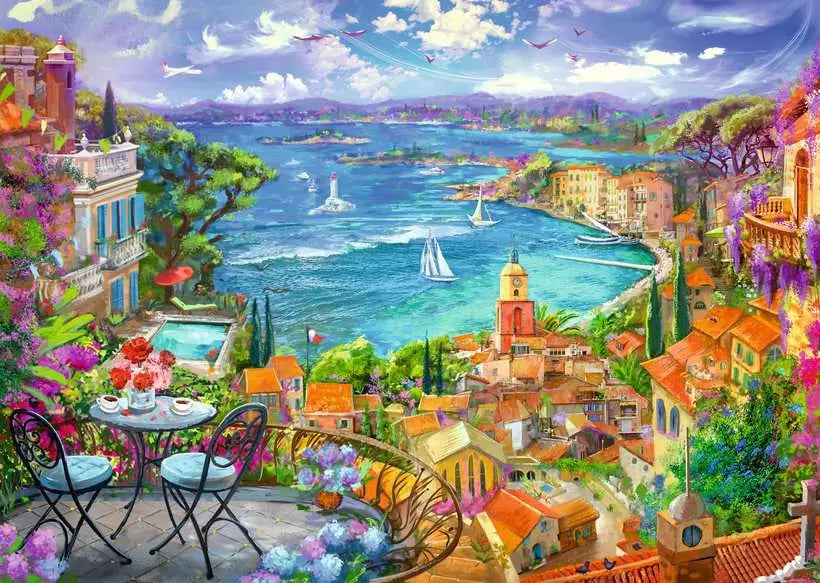 Ravensburger St. Tropez 1000 Piece Puzzle image 1