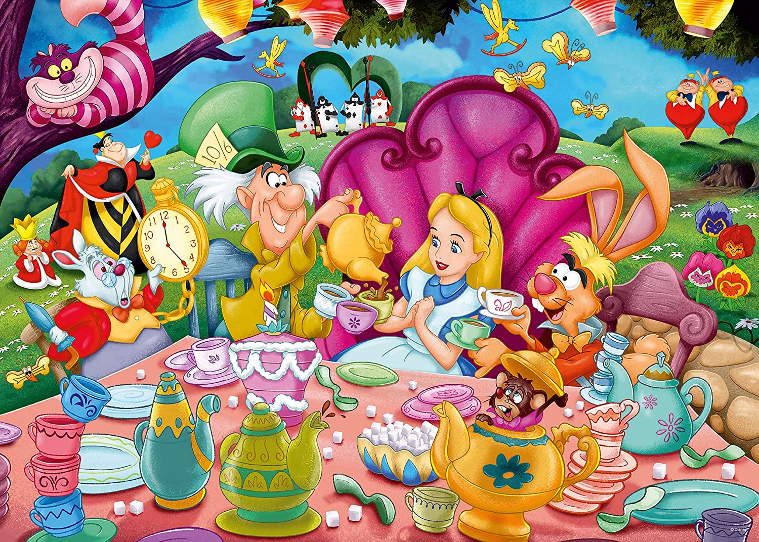 Ravensburger Disney Collector's Edition Alice in Wonderland 1000 Piece Puzzle image 1