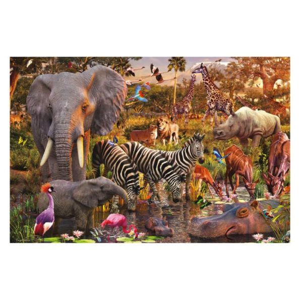 Ravensburger African Animal World 3000 Piece Puzzle image 1