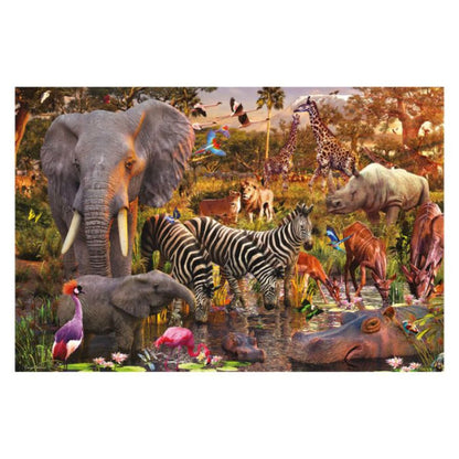 Ravensburger African Animal World 3000 Piece Puzzle image 1
