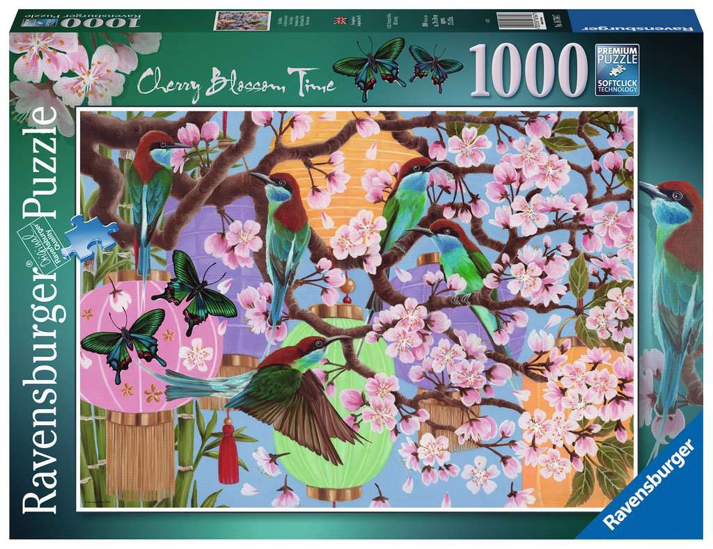 Ravensburger Cherry Blossom Time 1000 Piece Puzzle image 0