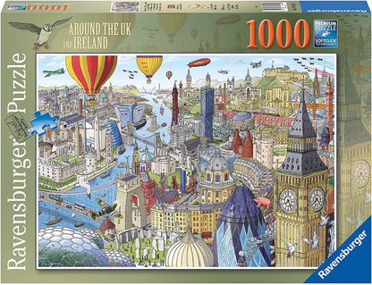 Ravensburger Around the UK and Ireland 1000 Piece Puzzle image 0