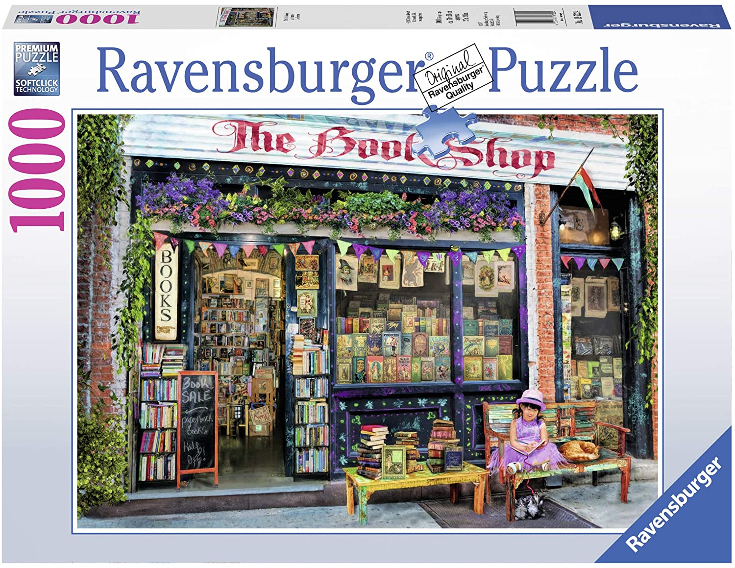 Ravensburger The Bookshop 1000 Piece Puzzle image 0