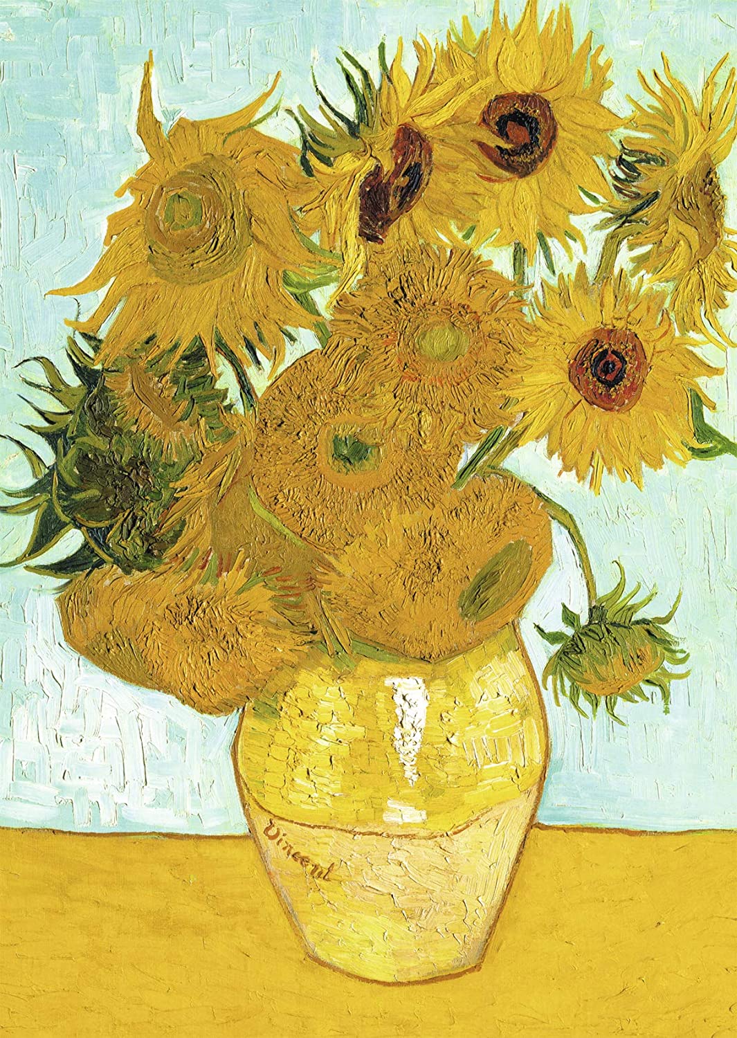 Ravensburger Van Gogh Sunflowers Art Collection 1000 Piece Puzzle image 1