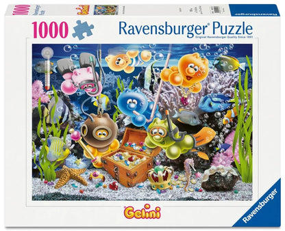 Ravensburger Gelini Underwater Fun 1000 Piece Puzzle image 0