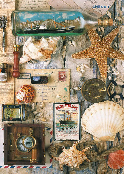 Ravensburger Maritime Souvenirs 1000 Piece Puzzle image 1