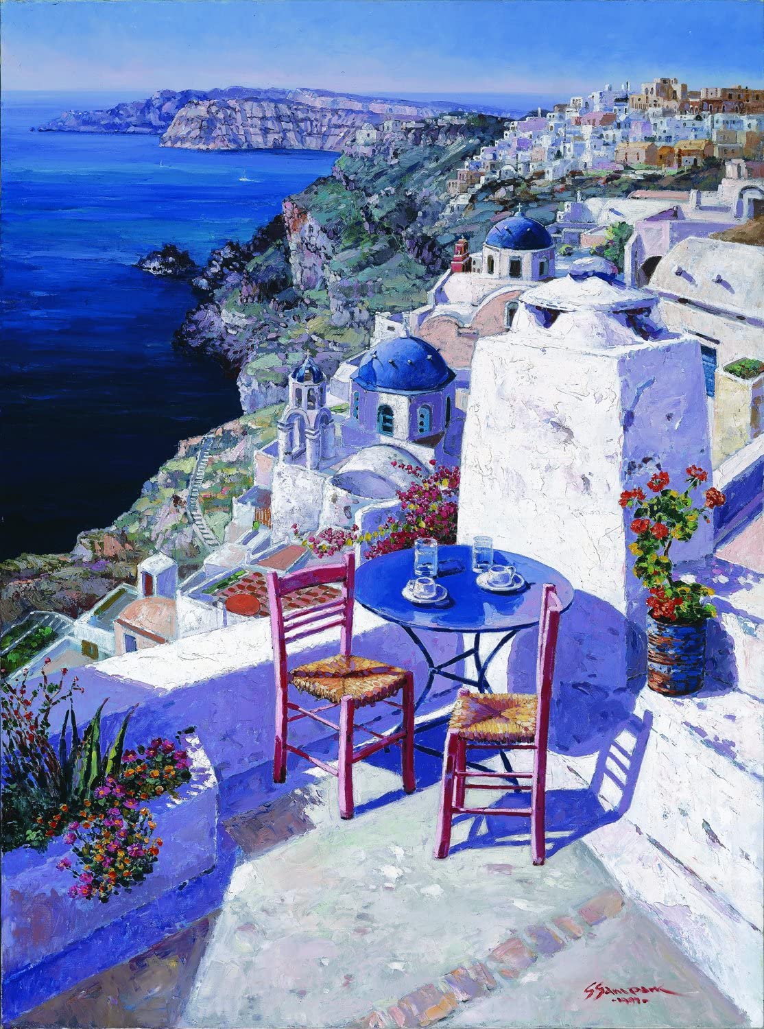 Ravensburger Aphrodite's Vista 500 Piece Large Format Puzzle image 1