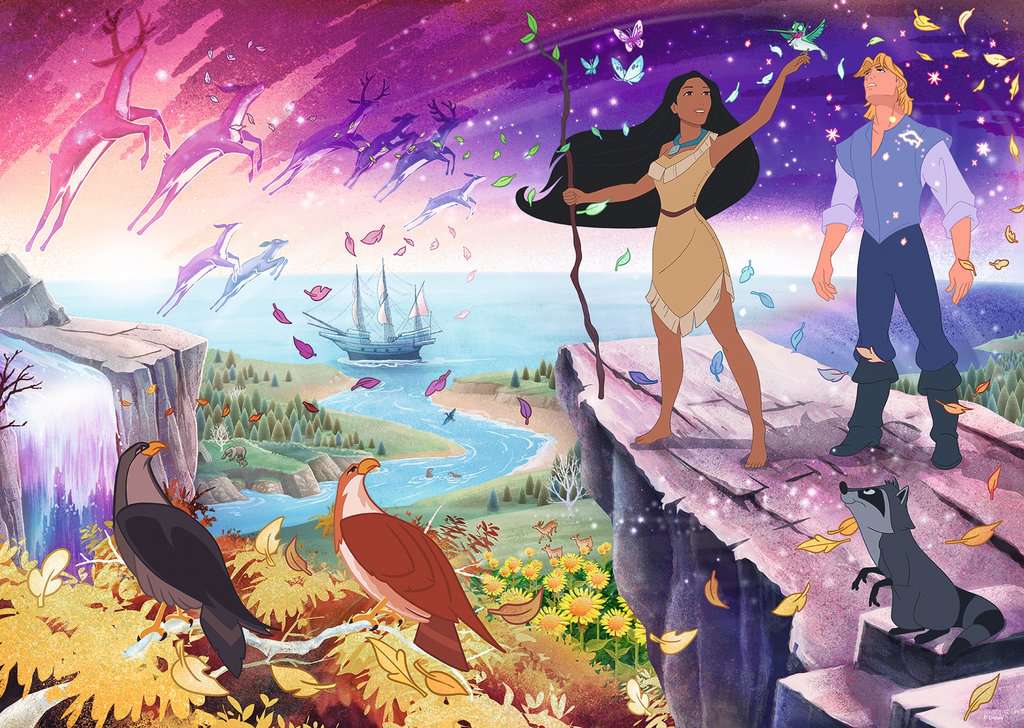 Ravensburger Disney Collector's Edition Pocahontas 1000 Piece Puzzle image 1