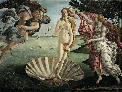 Ravensburger Art Collection Botticelli: Nascita di Venere (The Birth of Venus) 1000 Piece Puzzle image 1