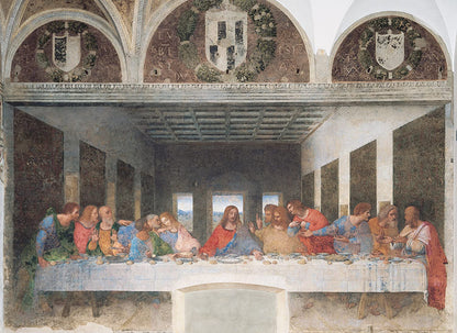 Clementoni Museum Collection Leonardo The Last Supper 1000 Piece Puzzle image 1