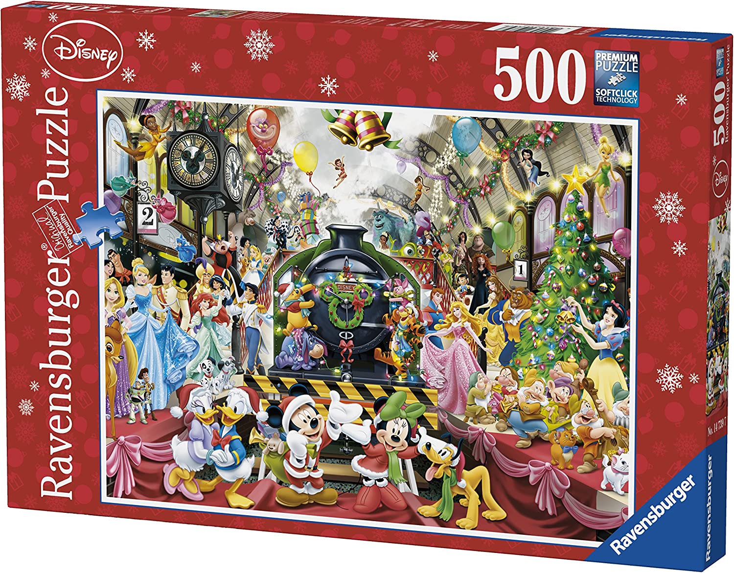 Ravensburger Disney's Christmas Train 500 Piece Puzzle image 0
