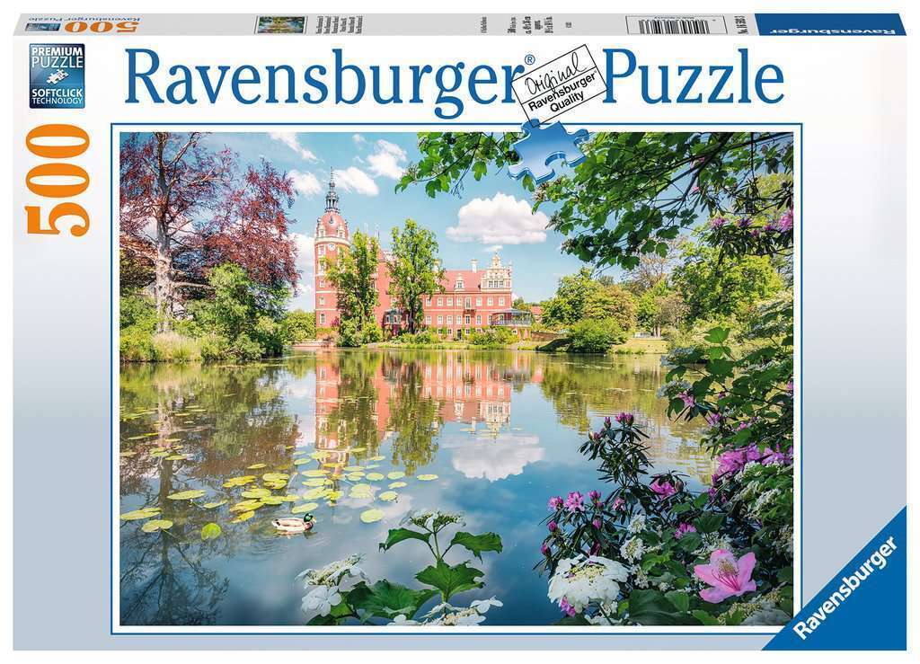 Ravensburger Enchanting Muskau Castle Germany 500 Piece Puzzle image 0