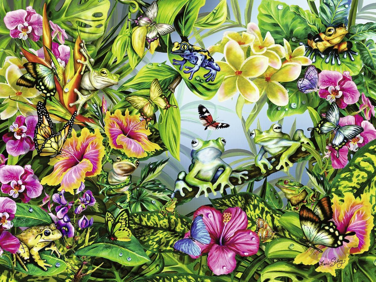 Ravensburger Find the Frogs 1500 Piece Puzzle image 1