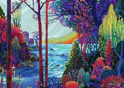 Ravensburger Indigo Forest 1000 Piece Puzzle image 1