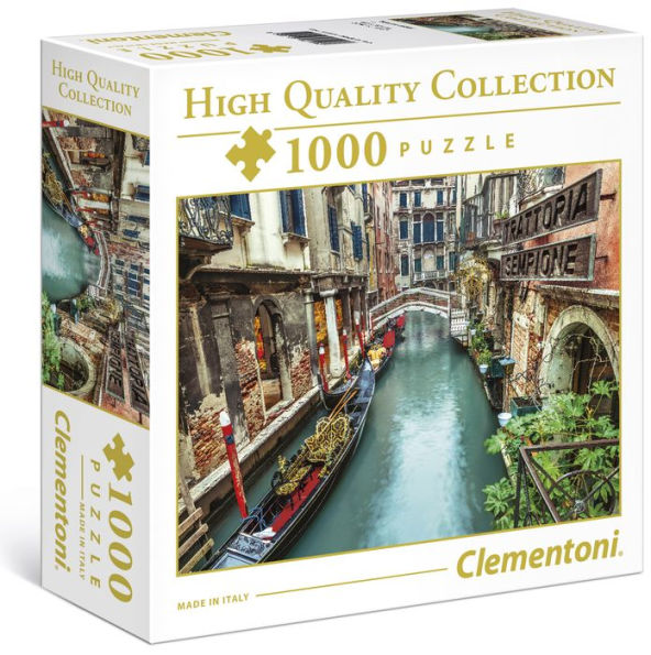 Clementoni High Quality Collection Venice Canal 1000 Piece Puzzle image 0