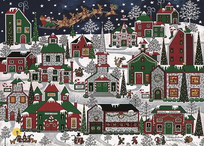 Ravensburger Americana Christmas 1000 Piece Puzzle image 1