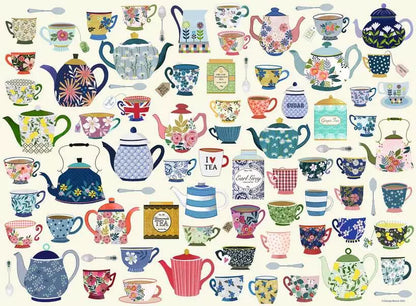 Ravensburger Time For Tea 500 Piece Puzzle image 1