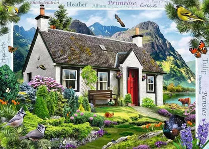 Ravensburger Country Cottage Collection 12 : Lochside Cottage 1000 Piece Puzzle image 1