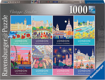 Ravensburger Vintage London 1000 Piece Puzzle image 0