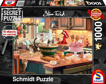 Schmidt Steve Read At The Kitchen Table 1000 Piece Puzzle image 0