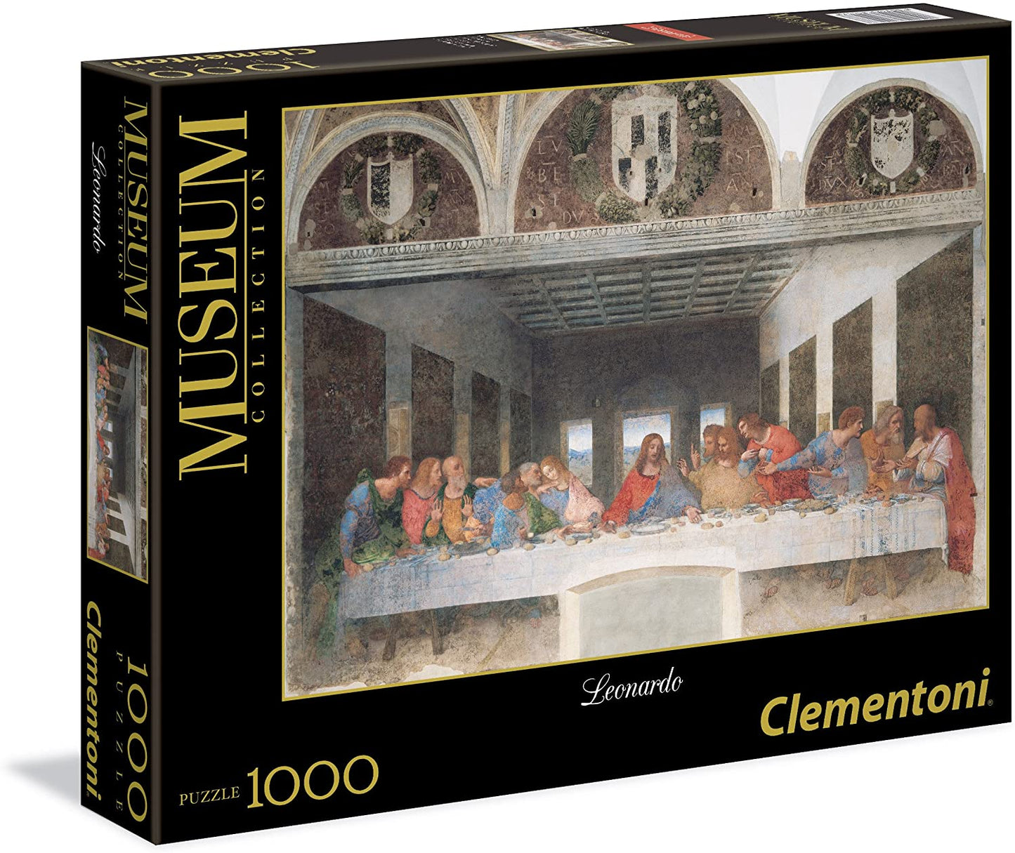 Clementoni Museum Collection Leonardo The Last Supper 1000 Piece Puzzle image 0