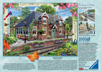Ravensburger Country Cottage Collection 13 : Railway Cottage 1000 Piece Puzzle image 2