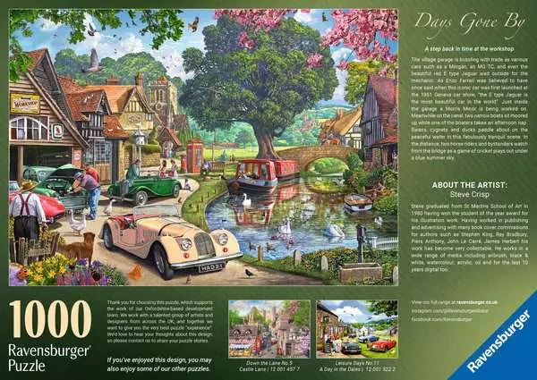 Ravensburger Days Gone By 1000 Piece Puzzle image 2