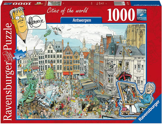 Ravensburger Cities Of The World Antwerpen 1000 Piece Puzzle image 0