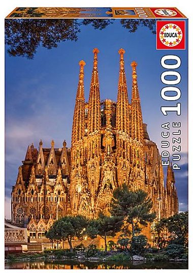Educa World Heritage Series: Sagrada Familia, Barcelona 1000 Piece Puzzle image 0