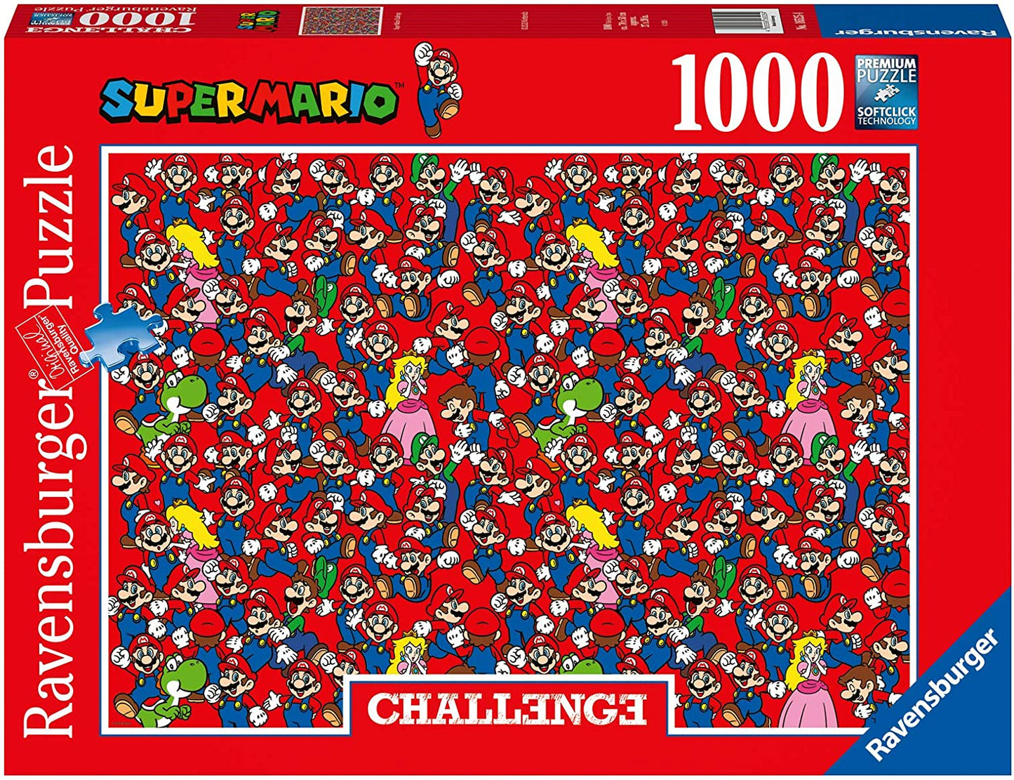Ravensburger Super Mario Challenge 1000 Piece Puzzle image 0