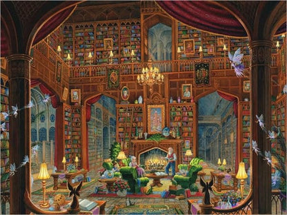 Ravensburger Sanctuary of Knowledge 1000 Piece Puzzle image 1