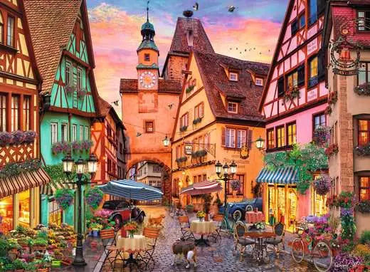 Ravensburger Bavarian Romance 500 Piece Puzzle image 1