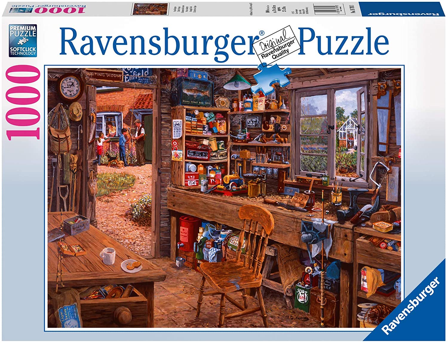 Ravensburger Grandpa's Shed 1000 Piece Puzzle image 0
