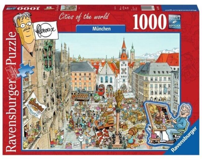 Ravensburger Cities Of The World Munchen 1000 Piece Puzzle image 0